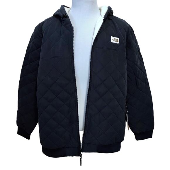 The North Face NWT Quilted Cuchillo Insulated Full Zip Hoodie Jacket Men XXL - Picture 8 of 14